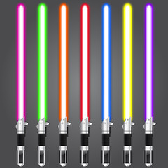 Image showing Lightsaber set