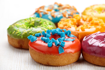 Image showing baked donuts