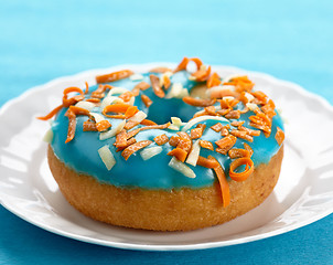 Image showing fresh baked donut