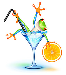 Image showing Cocktail Frog