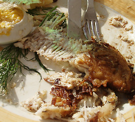 Image showing Finished meal