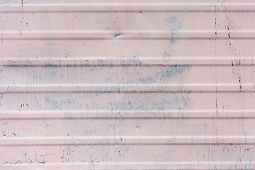 Image showing iron grunge pink