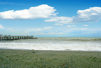 Image showing sea beach