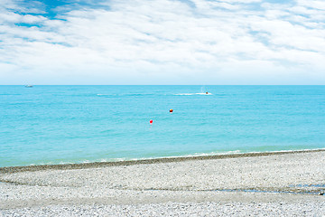 Image showing solar sea beach