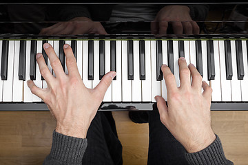 Image showing piano playing
