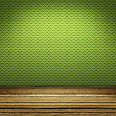 Image showing green floor