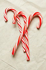 Image showing red christmas candy