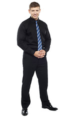 Image showing Handsome portrait of young business entrepreneur
