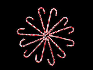 Image showing Candy Cane Vortex