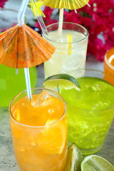 Image showing Iced Drinks