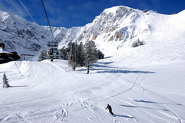 Image showing Ski resort