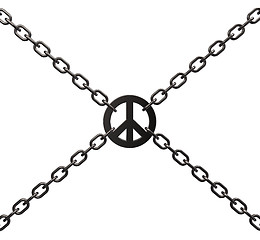 Image showing peace symbol