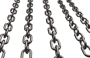 Image showing metal chains