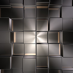 Image showing cubes background