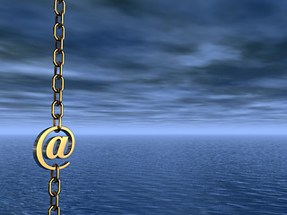 Image showing email symbol