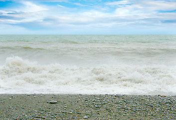 Image showing solar sea beach