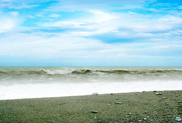 Image showing solar sea beach