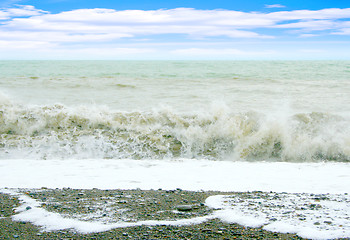 Image showing solar sea beach