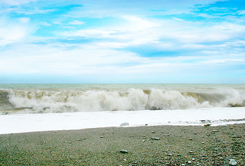 Image showing solar sea beach