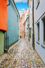 Image showing Narrow street