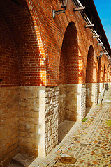 Image showing Fortified wall