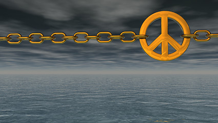 Image showing peace symbol