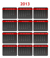 Image showing 2013 Calendar