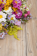 Image showing Wild Summer Flowers