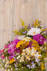 Image showing Wild Summer Flowers