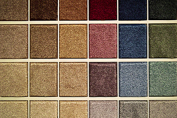 Image showing Carpet samples