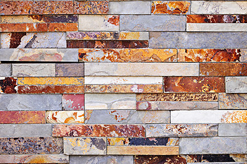 Image showing Stone veneer background