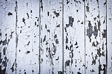 Image showing Old painted wood background