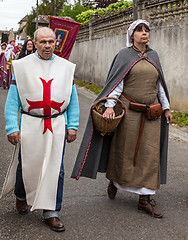 Image showing Medieval Couple