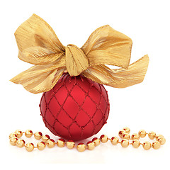 Image showing Luxury Christmas Bauble