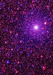 Image showing galaxy in a free space