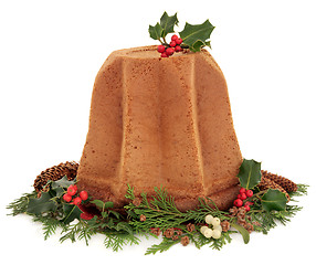 Image showing Pandoro Christmas Cake