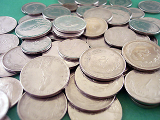 Image showing nostalgic Turkish coins