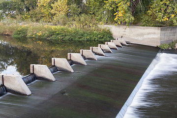 Image showing river diversion dam