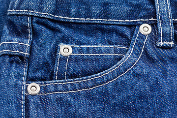 Image showing Jeans pocket