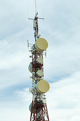 Image showing Radio transmitters and antennas