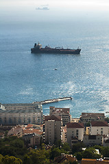 Image showing Gibraltar view from a high point