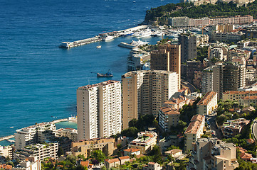 Image showing Bay of Monaco and Monte Carlo