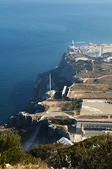 Image showing Gibraltar view from a high point