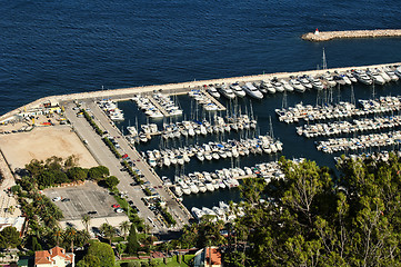 Image showing Bay of Monaco and Monte Carlo