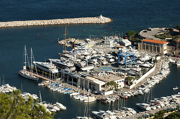 Image showing Bay of Monaco and Monte Carlo