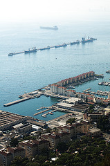 Image showing Gibraltar view from a high point