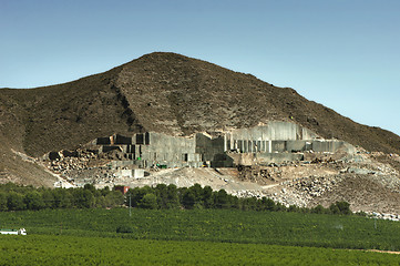 Image showing Marble quarry