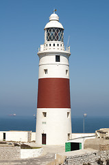 Image showing View of the port light of Gibraltar