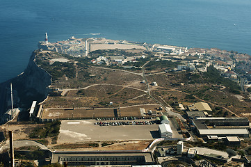 Image showing Gibraltar view from a high point