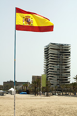 Image showing Spanish coastal resort